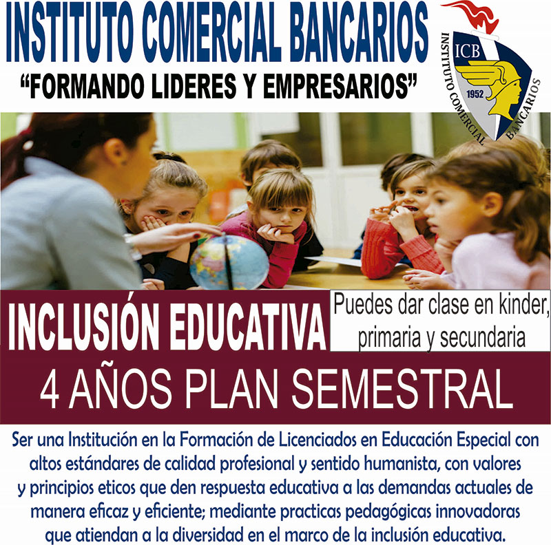 Inclusión Educativa – Instituto Comercial Bancarios